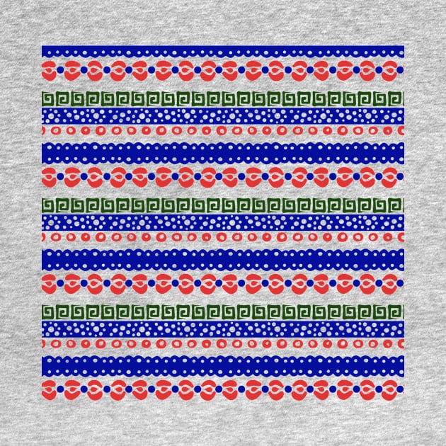 Bolesławiec pottery seamless pattern by MashaVed